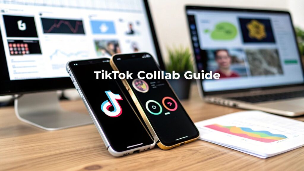 Cara Collab di TikTok